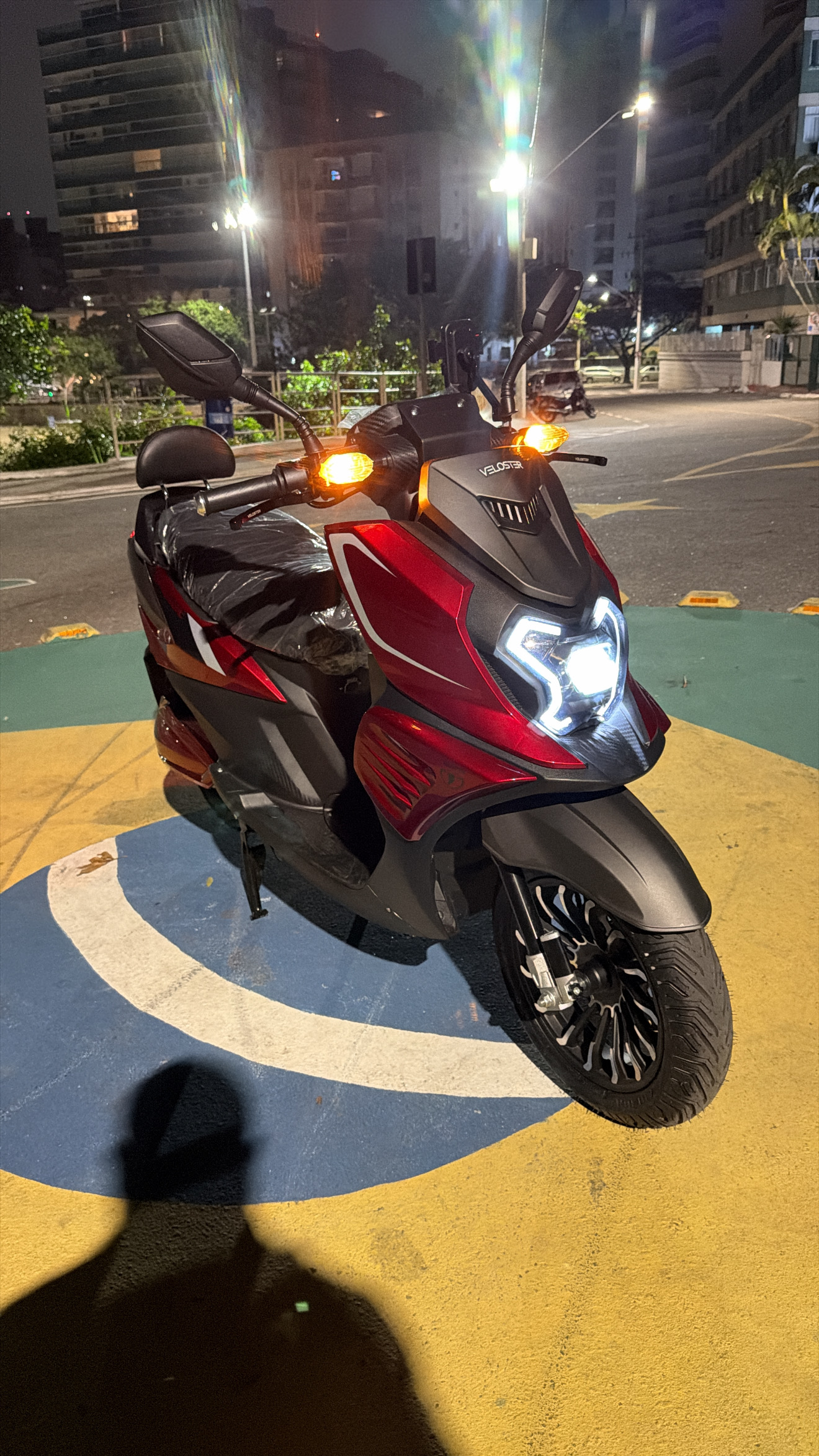 Veículo elétrico na loja Universo da Bike